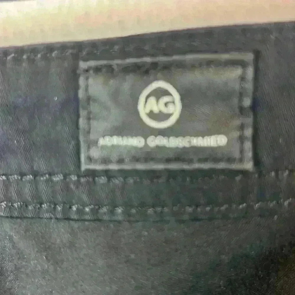 AG Adriano Goldschmied Everett Slim Straight Black Men’s Jeans Size 35x32 - Picture 3 of 10
